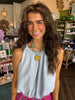 Mint Hidden Truth Necklace: Annette Cross