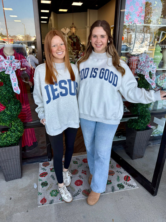 Reversible Jesus Sweatshirt