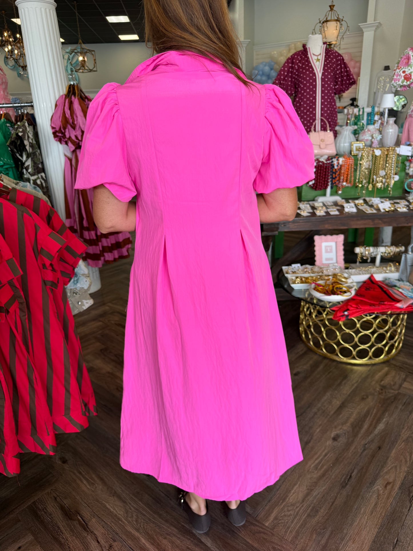 Bubblegum Bless Midi Dress