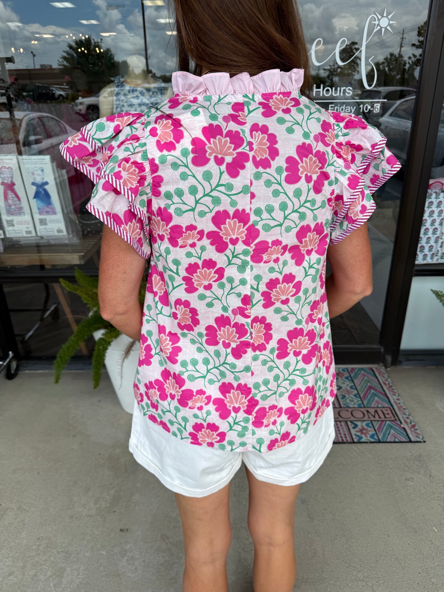 Petunia Pink Top