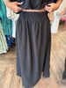 Erin Skirt Set: Black