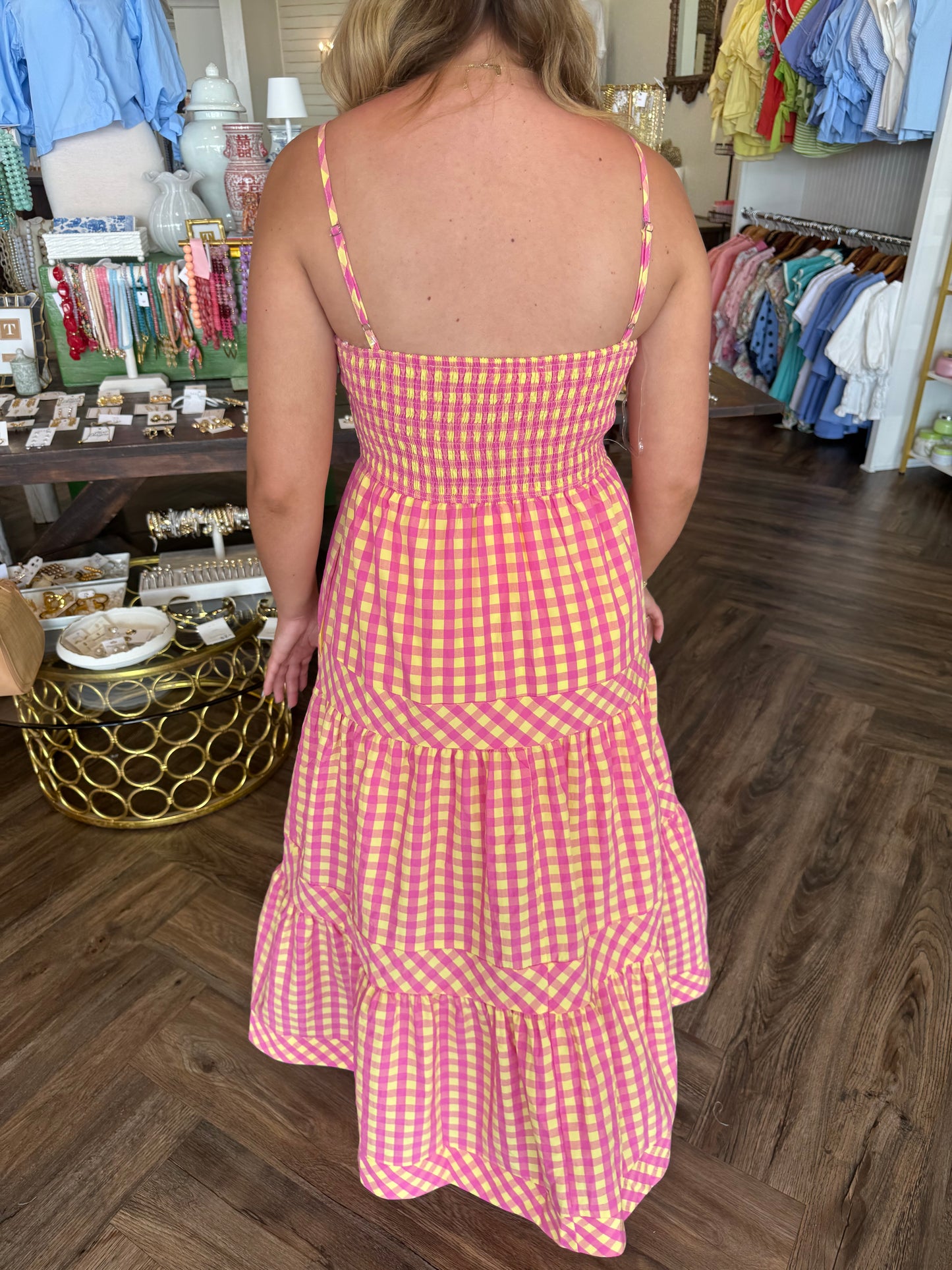 Pink Lemonade Midi Dress