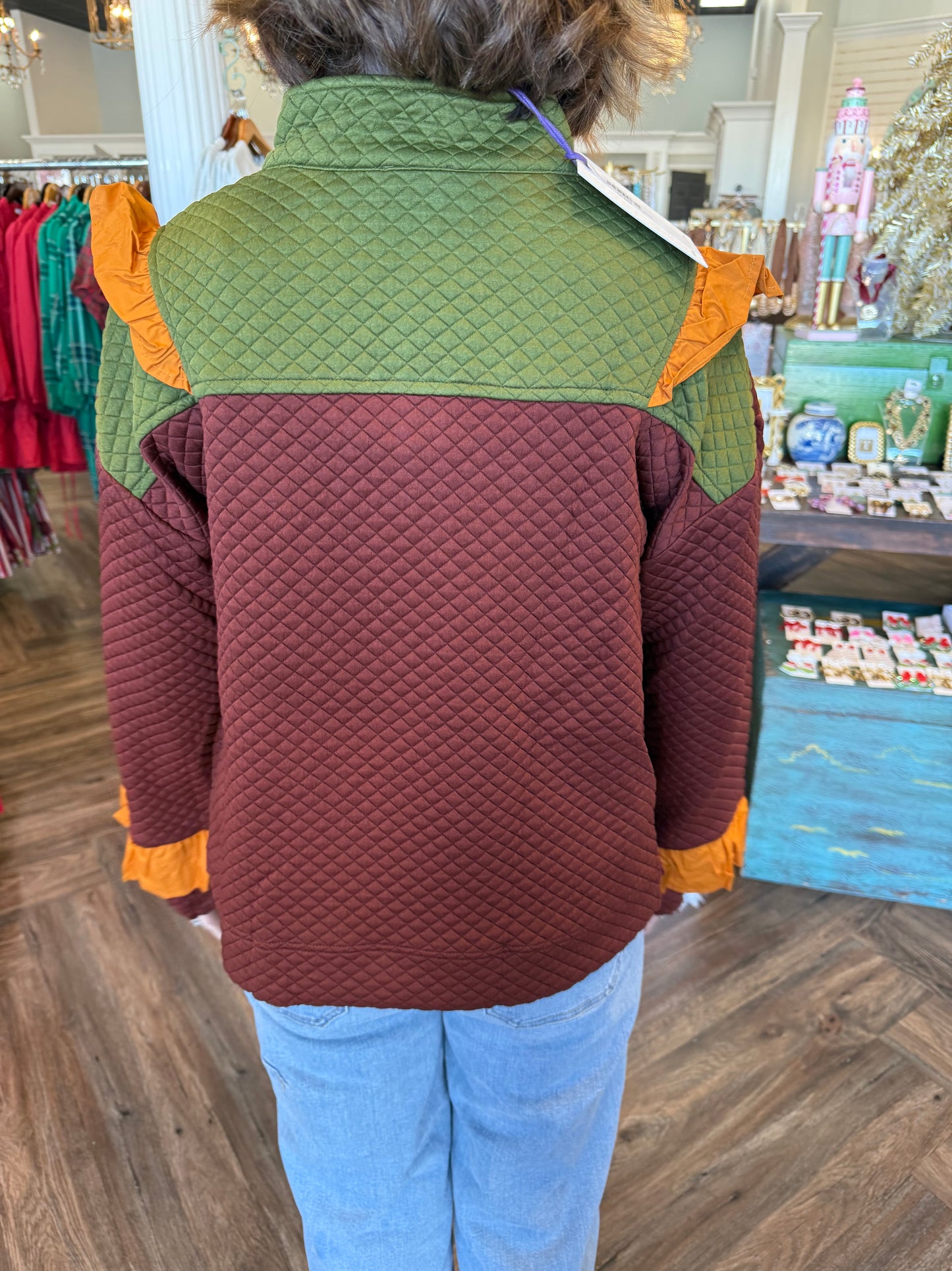 Quail Quarter Zip Top