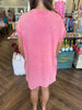 Mineral Tshirt Dress: Pink