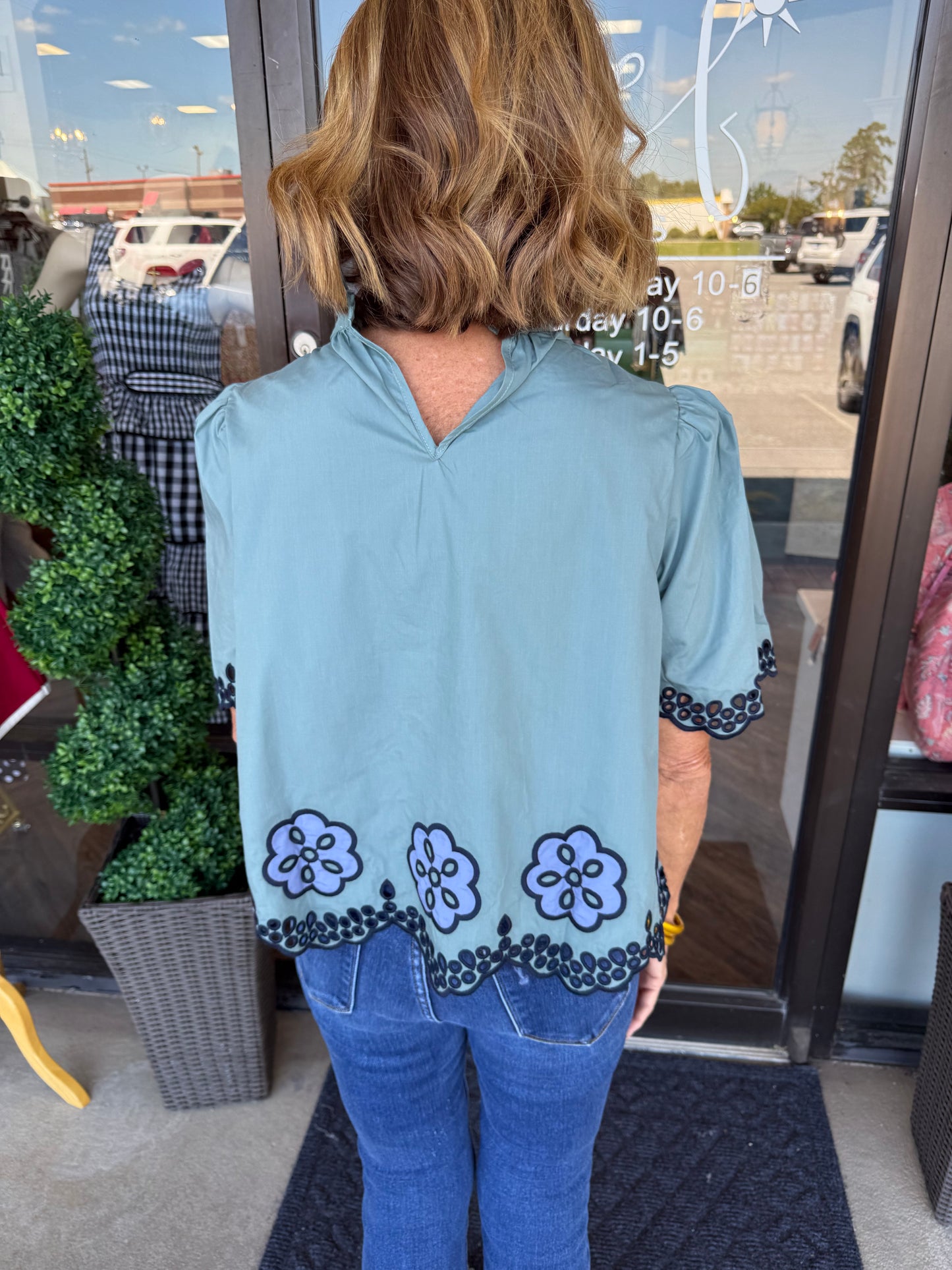 Lux Design Top: Periwrinkle