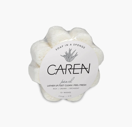 Caren Original Shower Sponge - Pearl