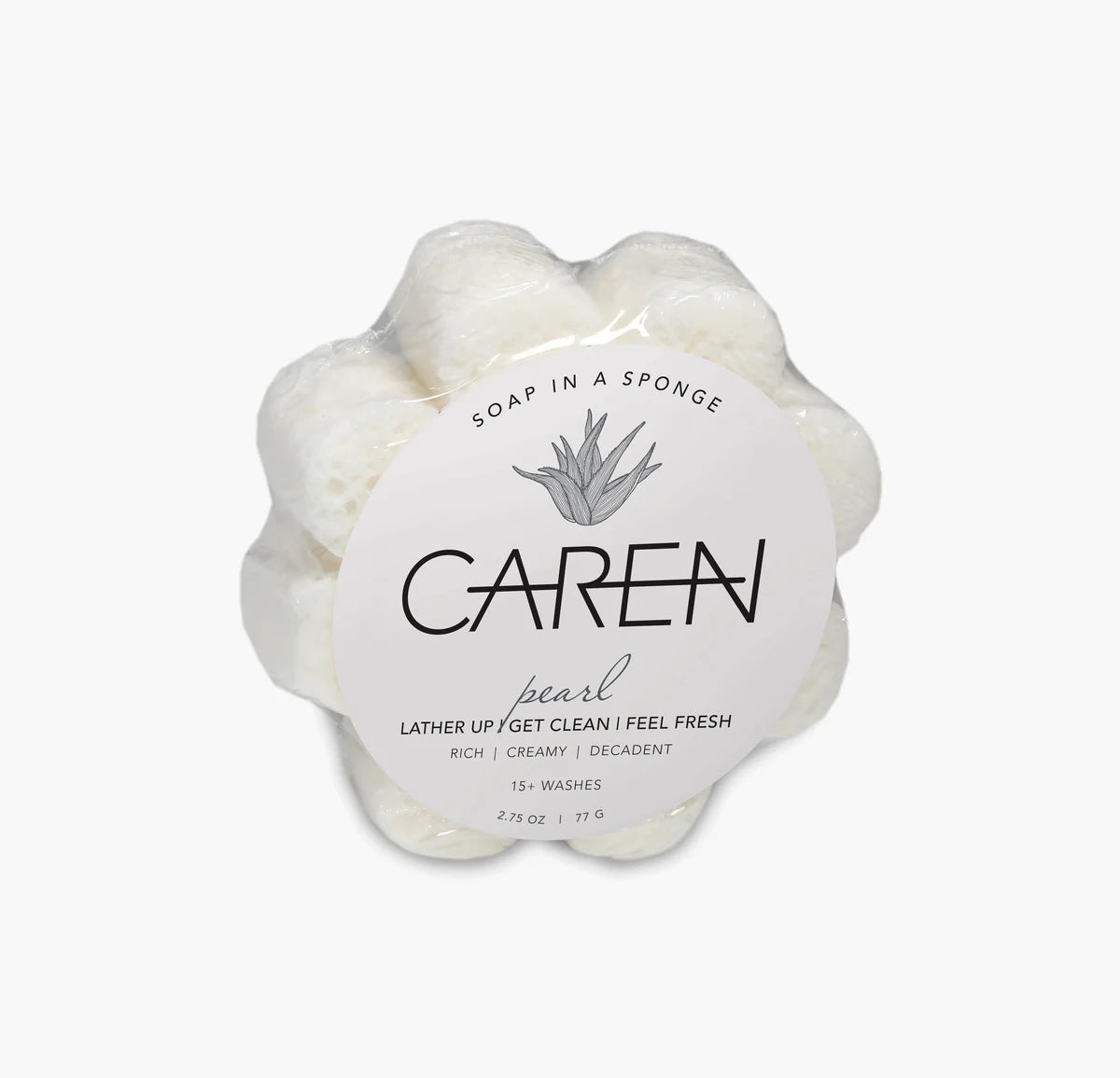 Caren Original Shower Sponge - Pearl