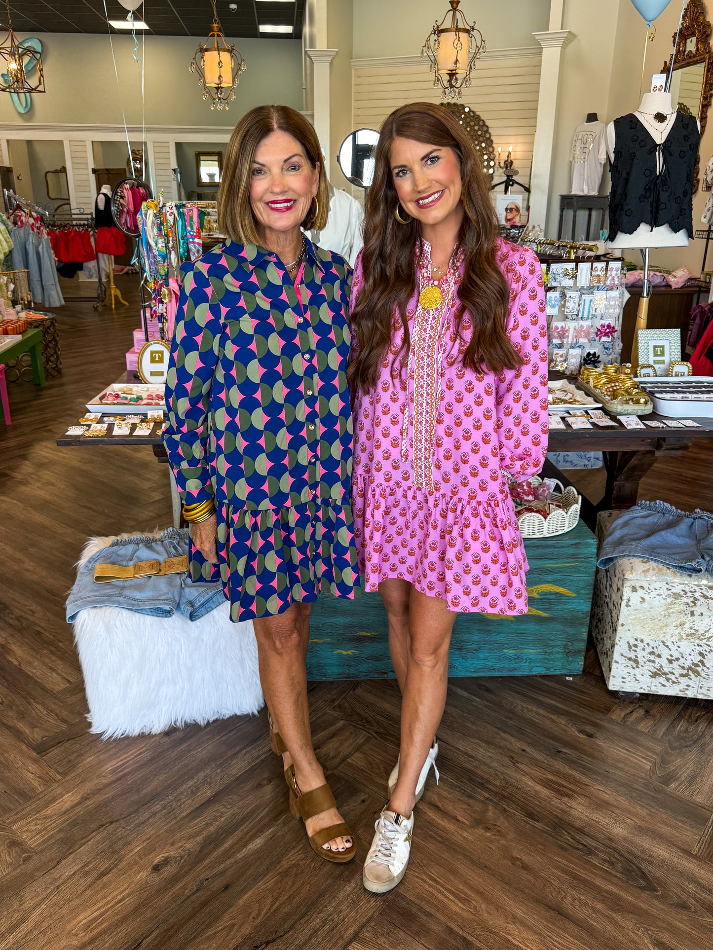 Mary Square Fiona Dress: Polka Dot