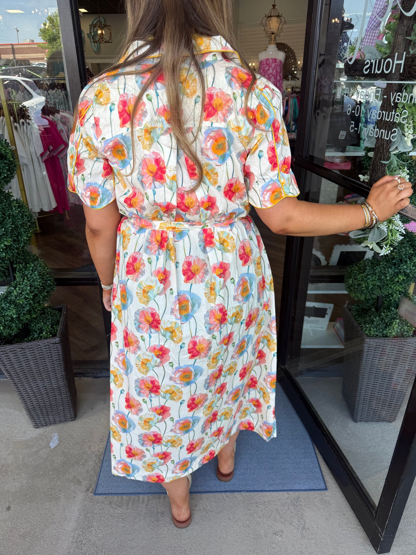 Painted Poppy Garden Dress