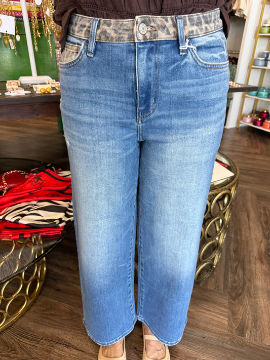 Leopard Touch Vervet Jeans