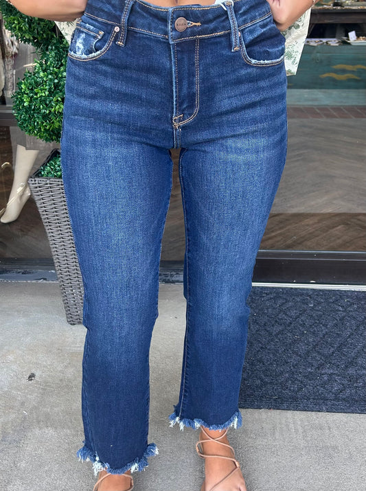 Risen Jeans: Dark Straight Slim