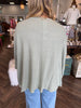 Oversized Everyday Top: Seafoam