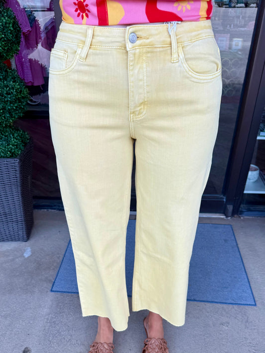 Vervet Jeans: Yellow