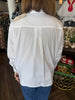 Front Tie Classy Top: White
