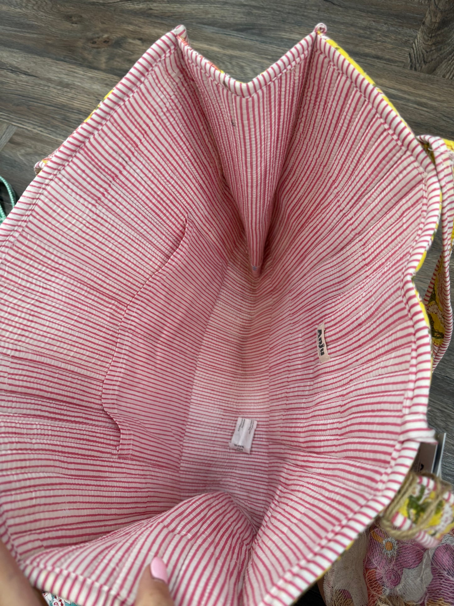 Colorful Quilted Bag Tote