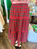 Plaid Flannel Skirt