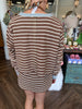 Mocha Sky Stripe set