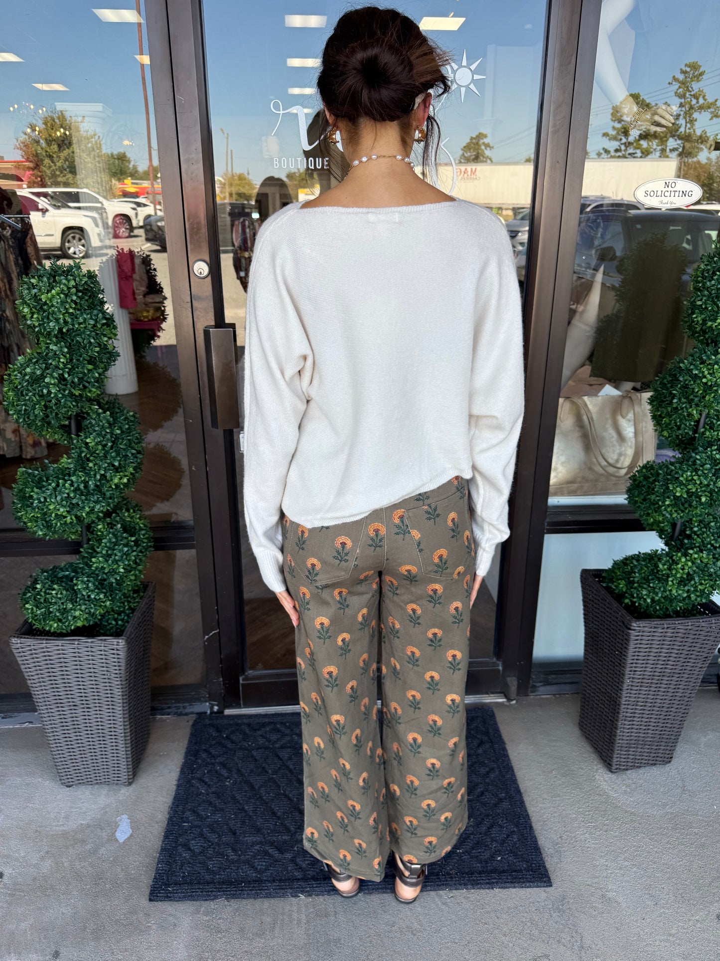 Greta Grey Sweater