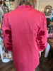 Embroidered Pink/Red Dress