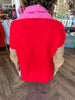 Red Combo Sweater