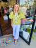 Avocado Tie Top