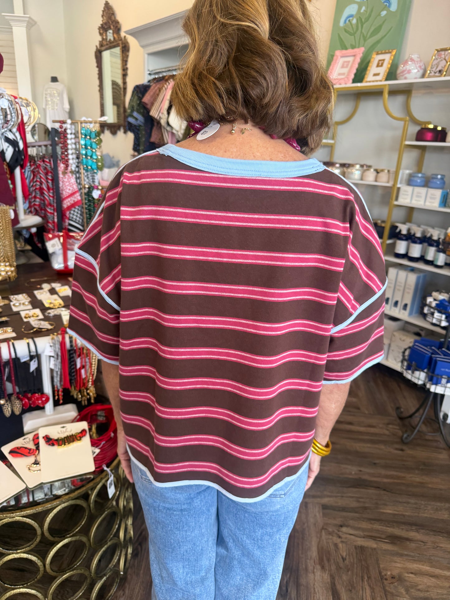 Better Than Basic Stripe Top