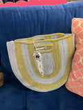 Silver and Gold Tote Bag