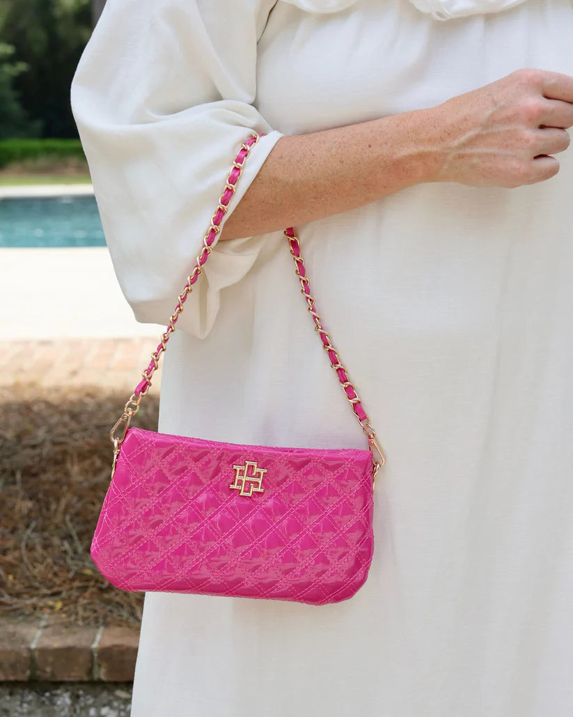 Livi Crossbody Hot Pink Patent