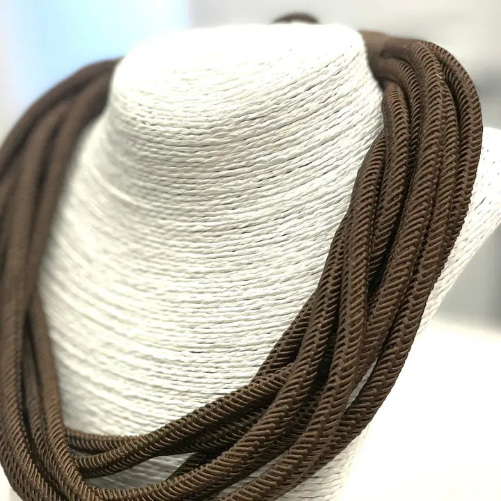Rope Necklace: Brown