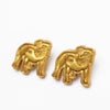 Hidden Truth: Gold Between The Hedges Earrings