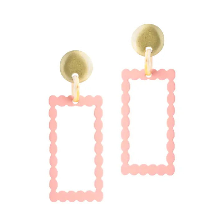 Sunshine Tienda- Blush Dot Earrings