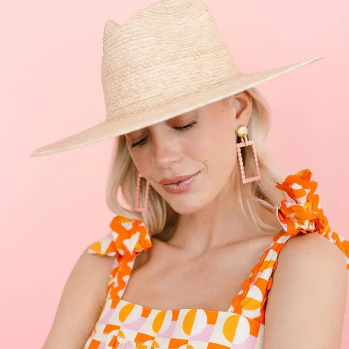 Sunshine Tienda- Blush Dot Earrings