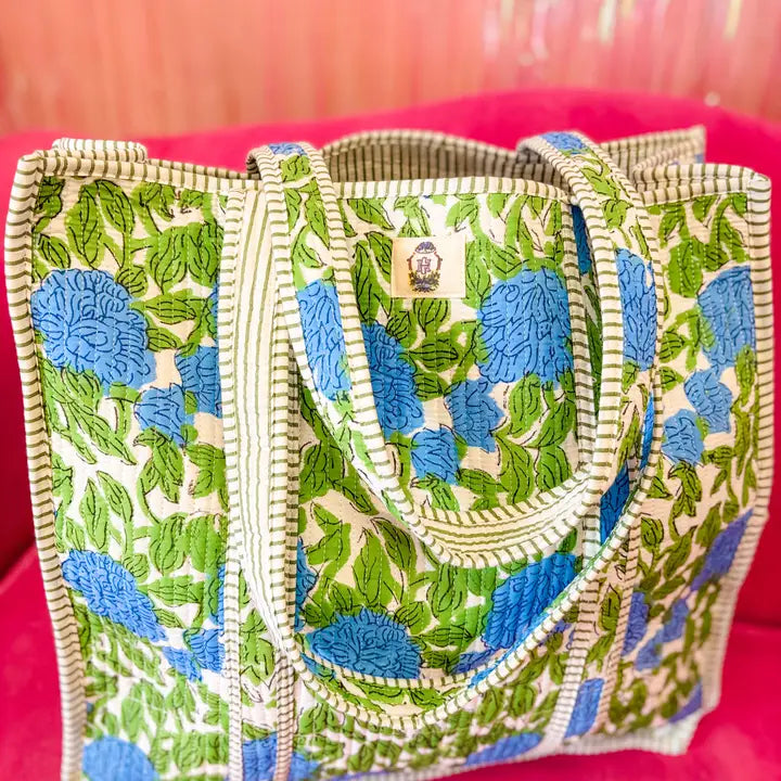 Charleston Quilted Tote Bag