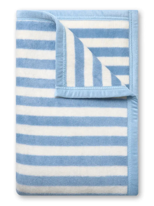 ChappyWrap Blankets: Sideline Stripe Bluebell