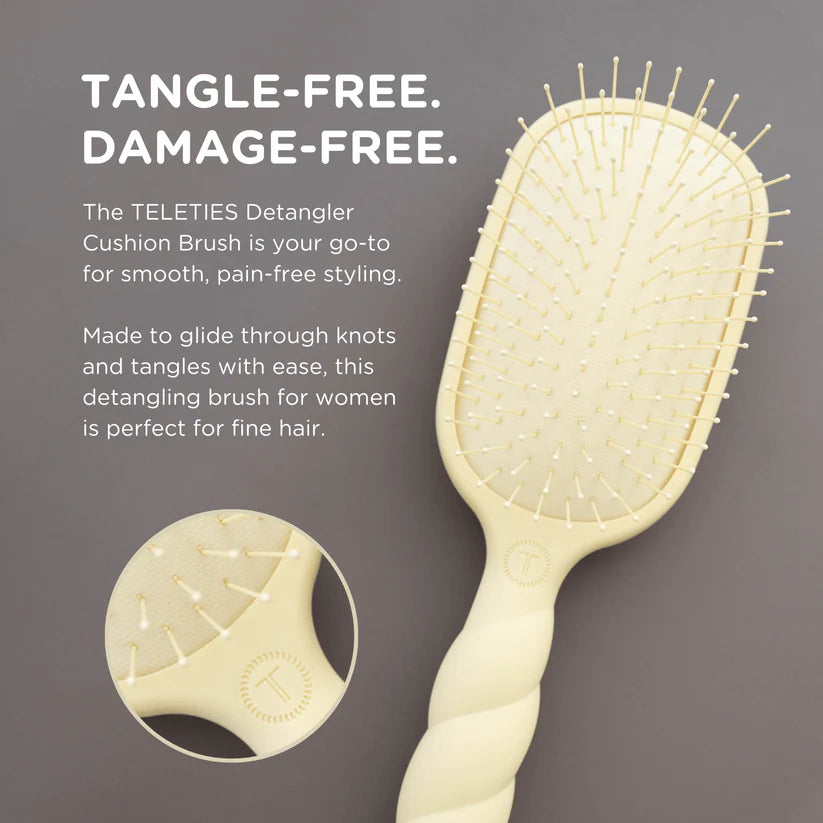 Detangler Hair Brush for Fine Hair – Tan