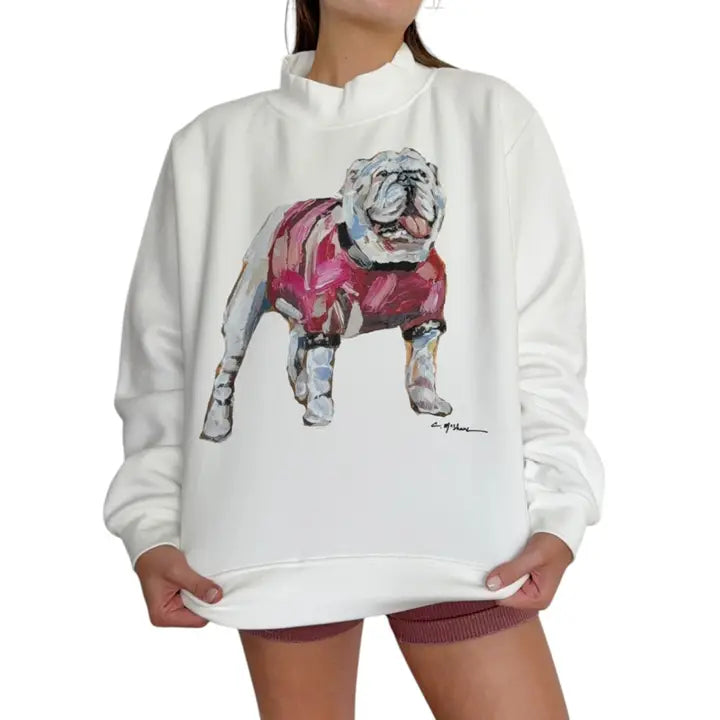 Chelsea Mclane Bulldog Sweatshirt
