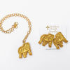 Hidden Truth: Gold Between The Hedges Necklace