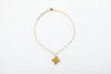 Hidden Truth Jewelry: Gold Pyrite Chain with Kait Cross