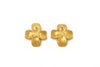 Hidden Truth Jewelry: Large Dogwood & Pearl Stud Earrings