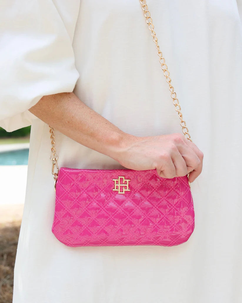 Livi Crossbody Hot Pink Patent