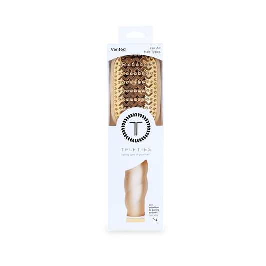 Vented Hair Brush - Tan