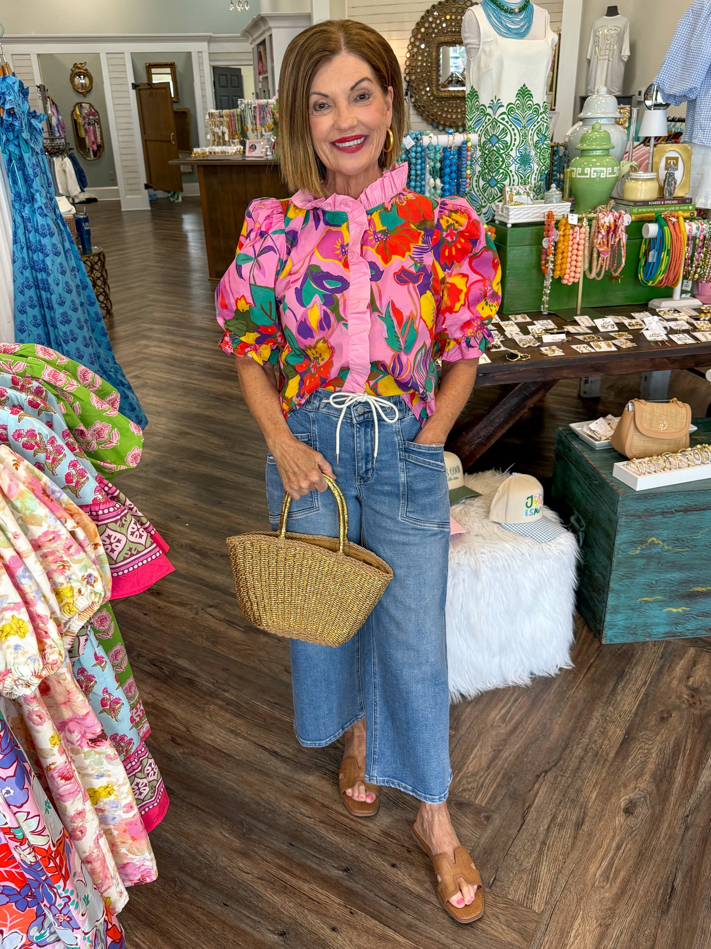 Bold and Beautiful Floral Top