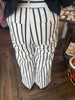 Must Have Stripe Pants: Black