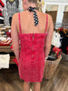 Acid Wash Red Tank Dress