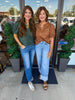 Soft Suede Top: Forest