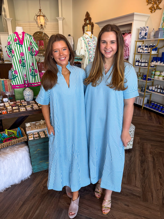 Nantucket Striped Dress