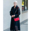 Livi Crossbody Red Sq