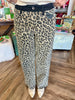 Cheetah Coffee Jeans