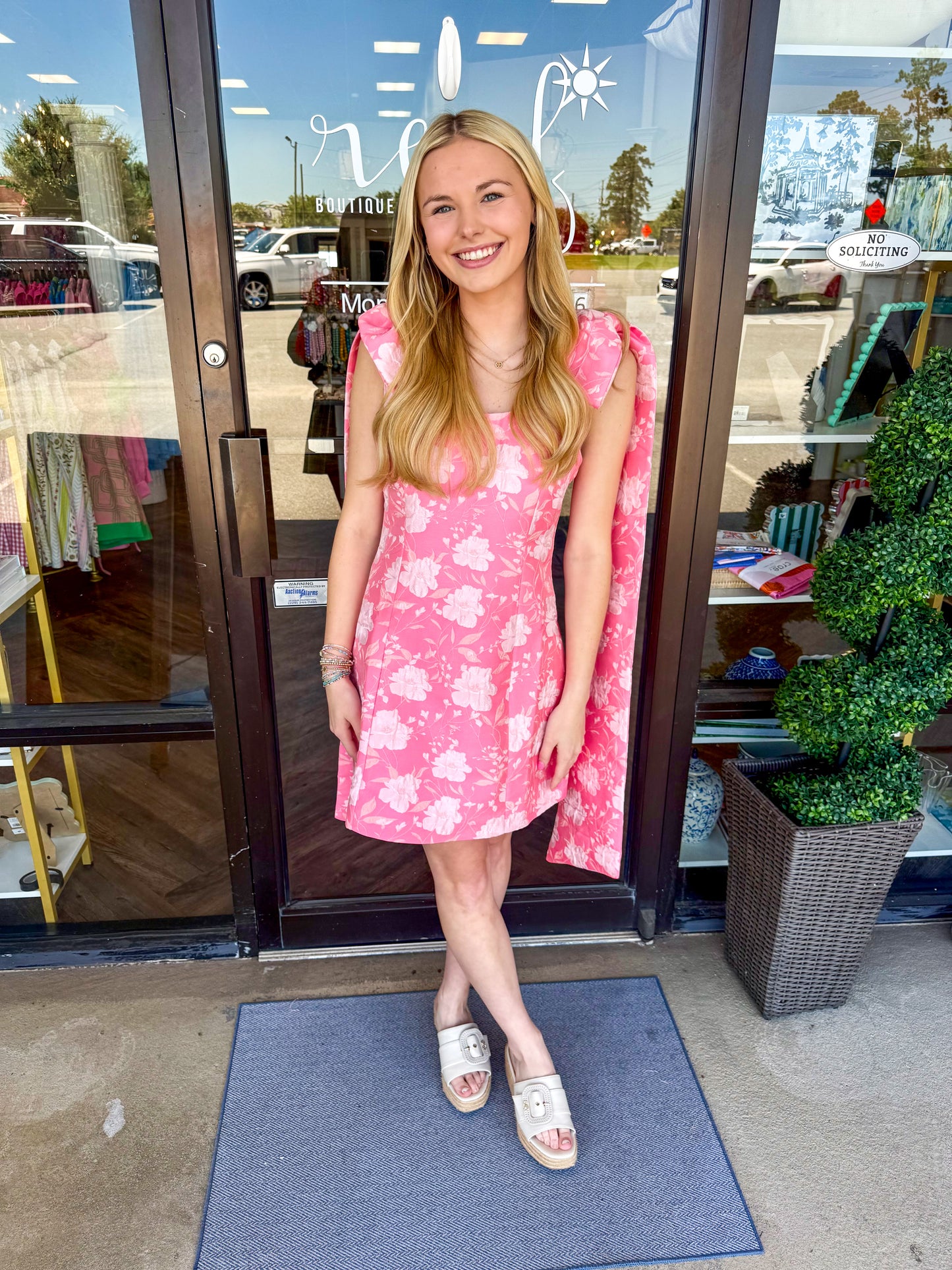 Elegance Dress: Pink