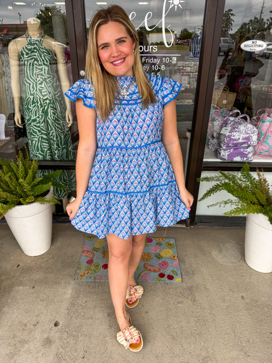 Rosemary Dress: Royal